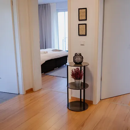 公寓 Fuer 4 Mit Balkon Am Sieben-seen-center 什未林